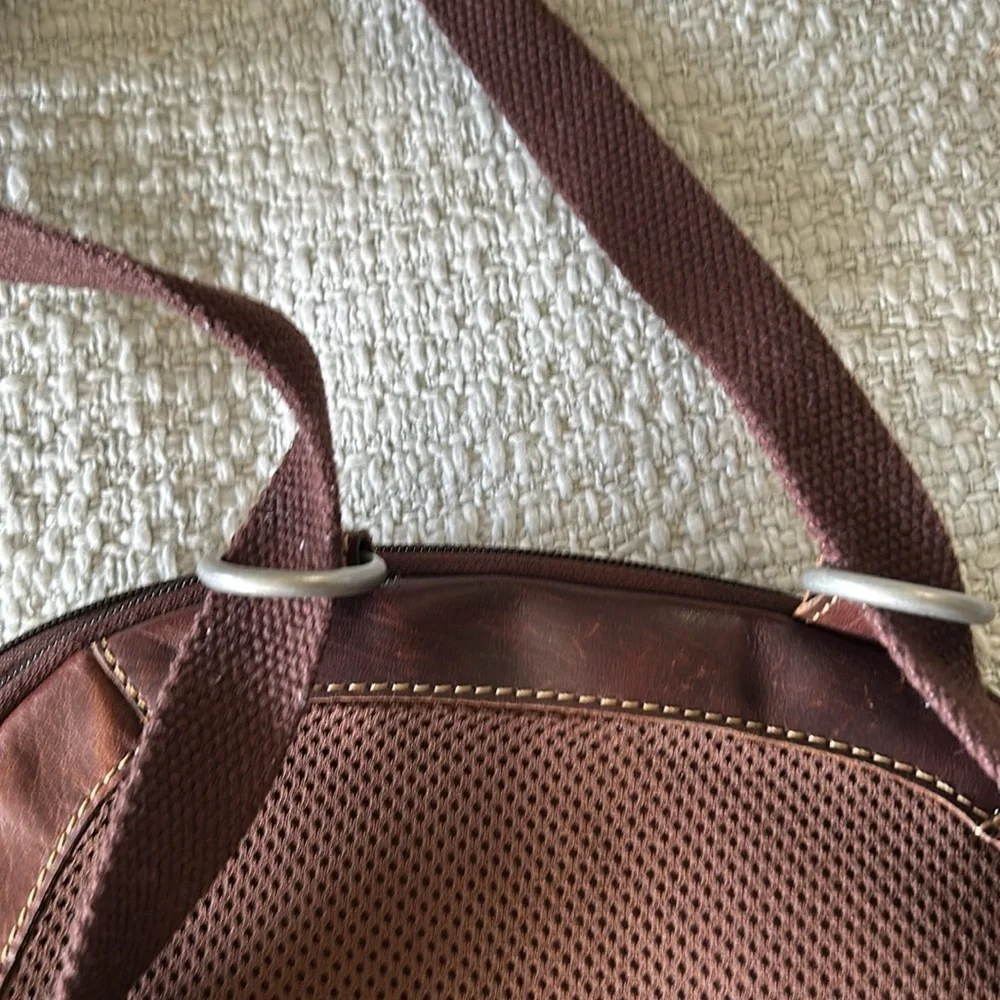 JACK GEORGES LEATHER BAG PACK